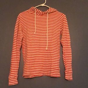 J.crew hooded long sleeve tee